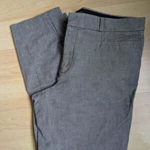 Banana Republic Slim Sloan Trousers- Size 12, Color: Grey